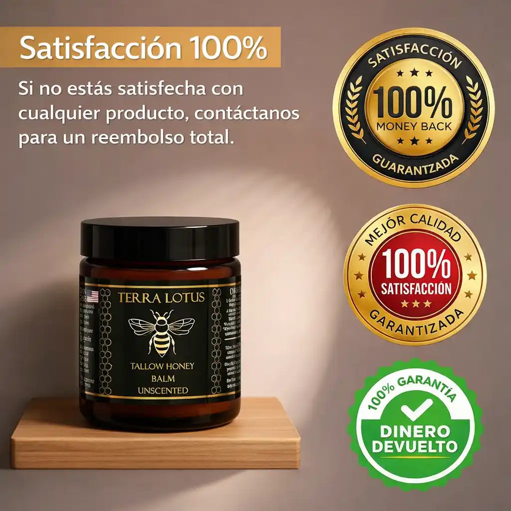Tallow Honey® – Bálsamo Natural de Sebo y Miel | Hidratación pura que tu piel reconoce