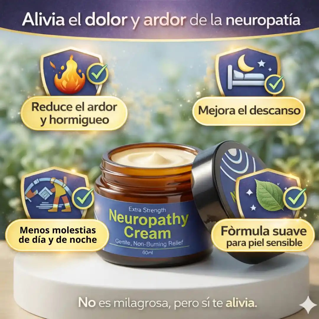 Migrastil® Crema de Alivio para Neuropatía – Apoyo diario contra ardor y hormigueo