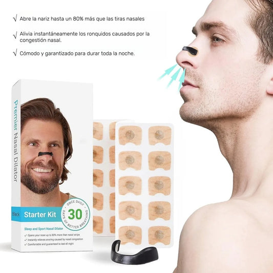 Banda Nasal Magnética Reutilizable® para una Respiración Más Libre