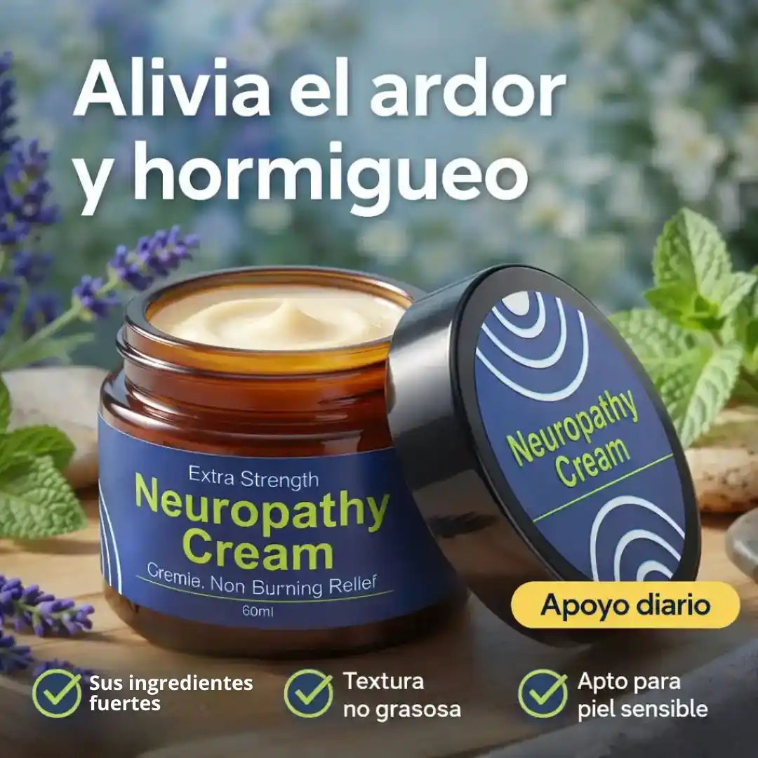 Migrastil® Crema de Alivio para Neuropatía – Apoyo diario contra ardor y hormigueo