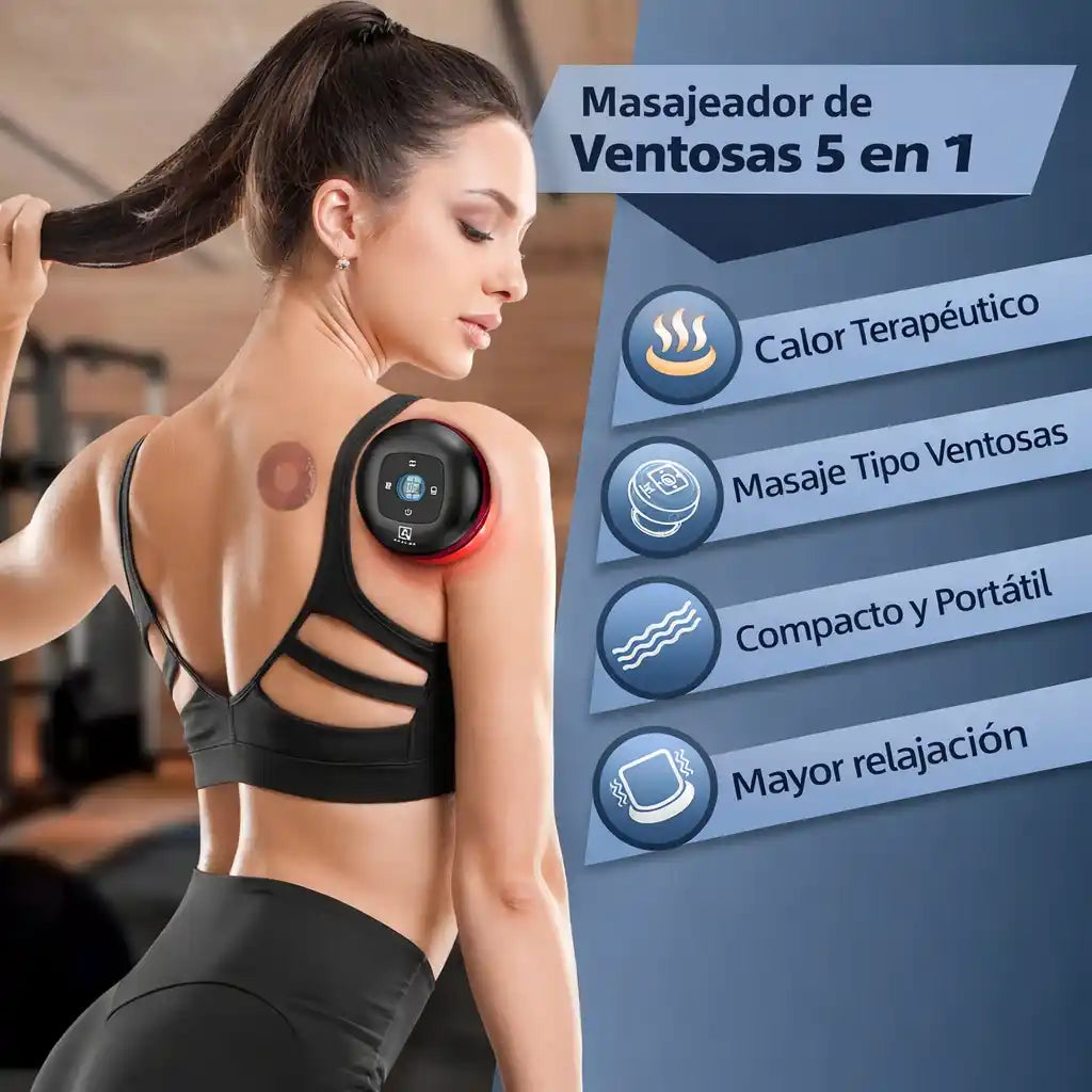 Dynamic Cupper™ – Ventosa Inteligente 5 en 1