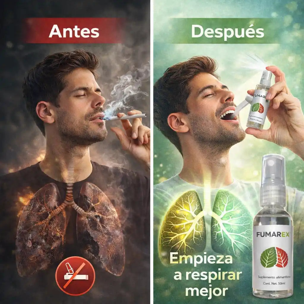 Fumarex® Spray – Spray Oral Natural para Reducir las Ganas de Fumar