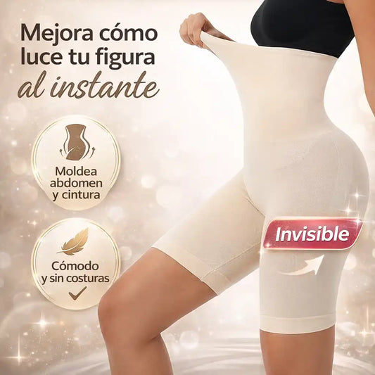 FlexShape™ Short Seamless Hasta la Rodilla – Moldea y mejora la apariencia de tu figura