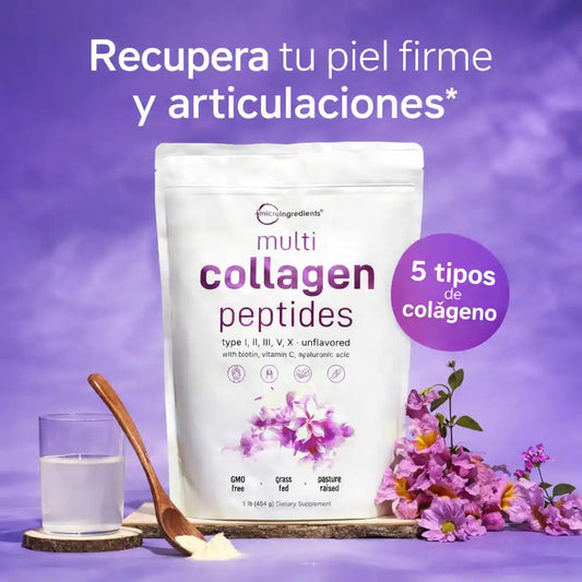 Colágeno Multibeneficio® -  5 en 1 para Piel, Cabello y Articulaciones