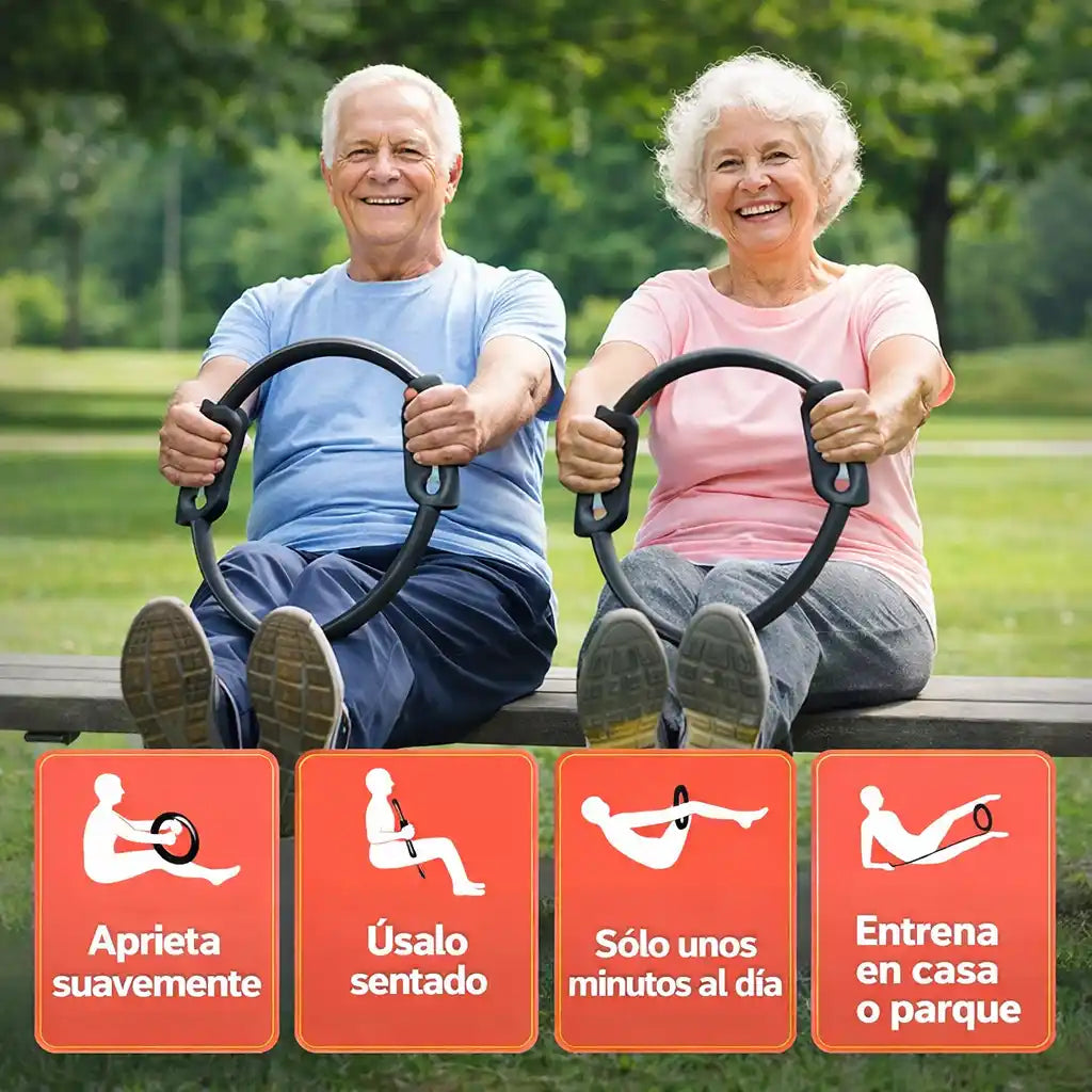 FlexRing™ Aro de Pilates Inteligente – Tonifica y fortalece tu cuerpo sin esfuerzo