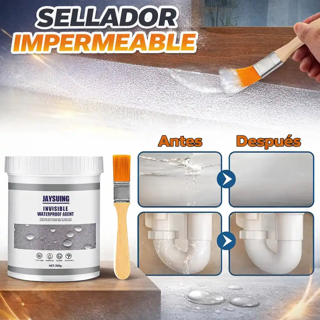 RainSeal™ – Sellador Invisible Antifiltraciones con Protección Inmediata