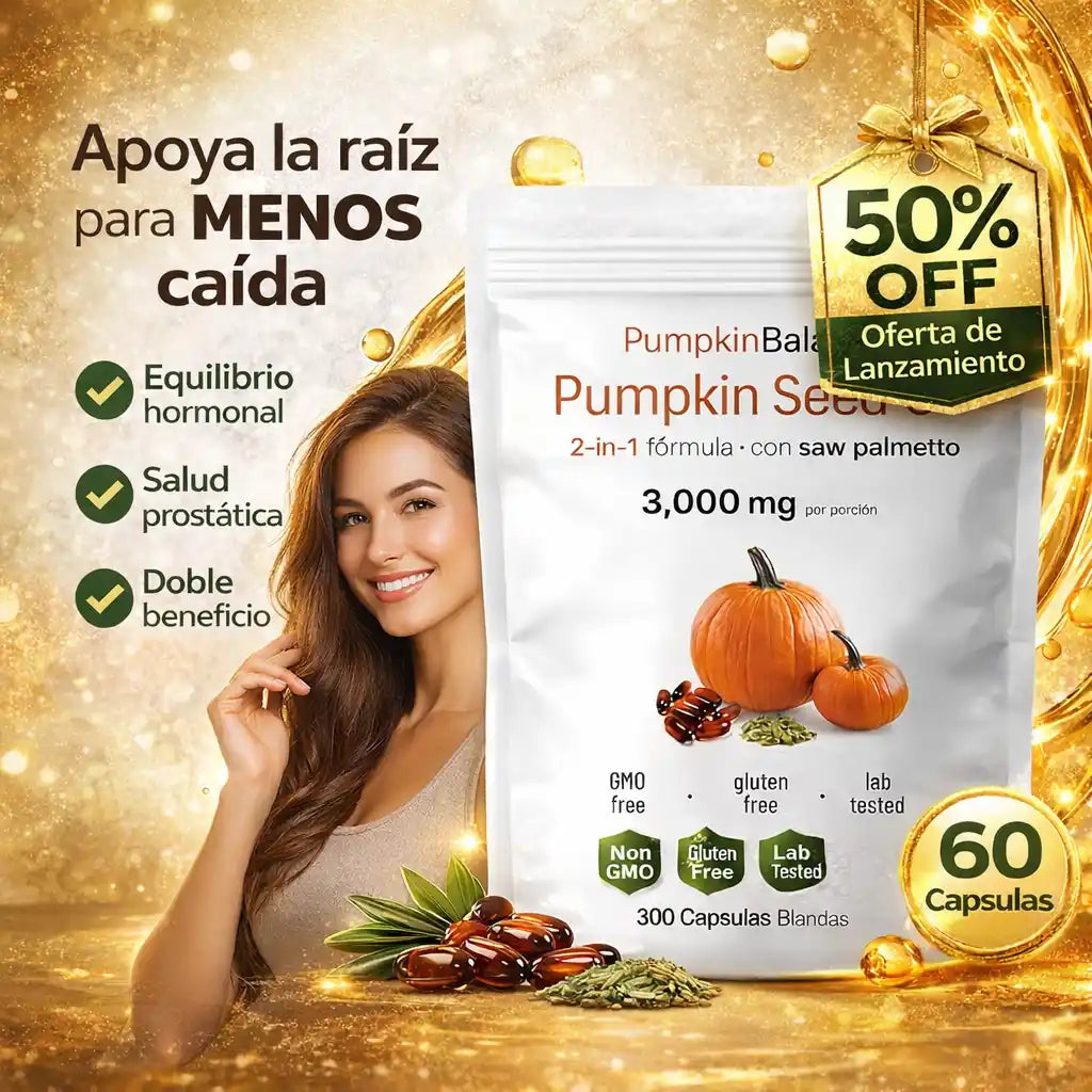 PumpkinBalance® – Semilla de Calabaza | apoyo natural para el equilibrio de la DHT y el bienestar masculino