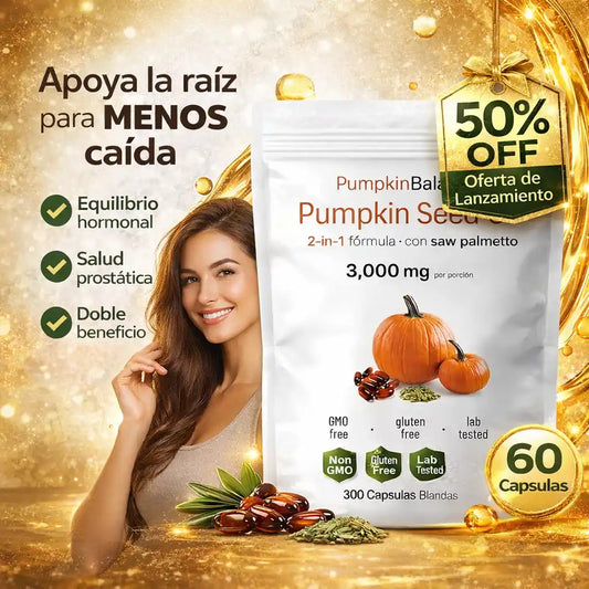PumpkinBalance® – Semilla de Calabaza | apoyo natural para el equilibrio de la DHT y el bienestar masculino