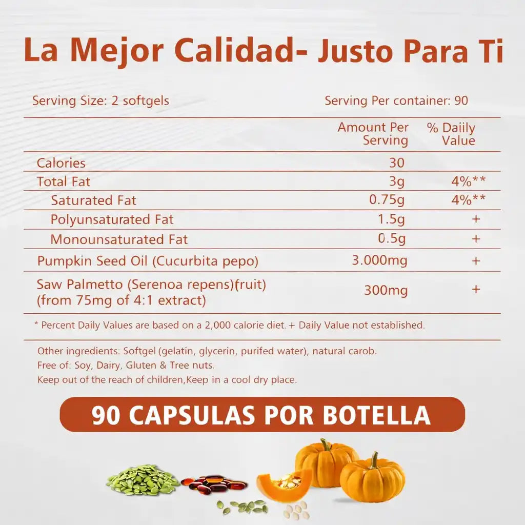PumpkinBalance® – Semilla de Calabaza | apoyo natural para el equilibrio de la DHT y el bienestar masculino