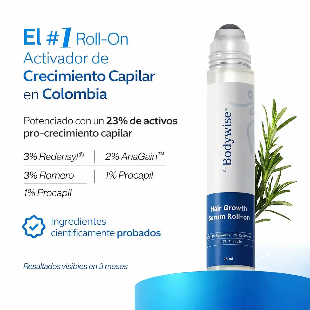 Bodywise® Precision Grow – Suero Activador Capilar con Aplicación Profesional