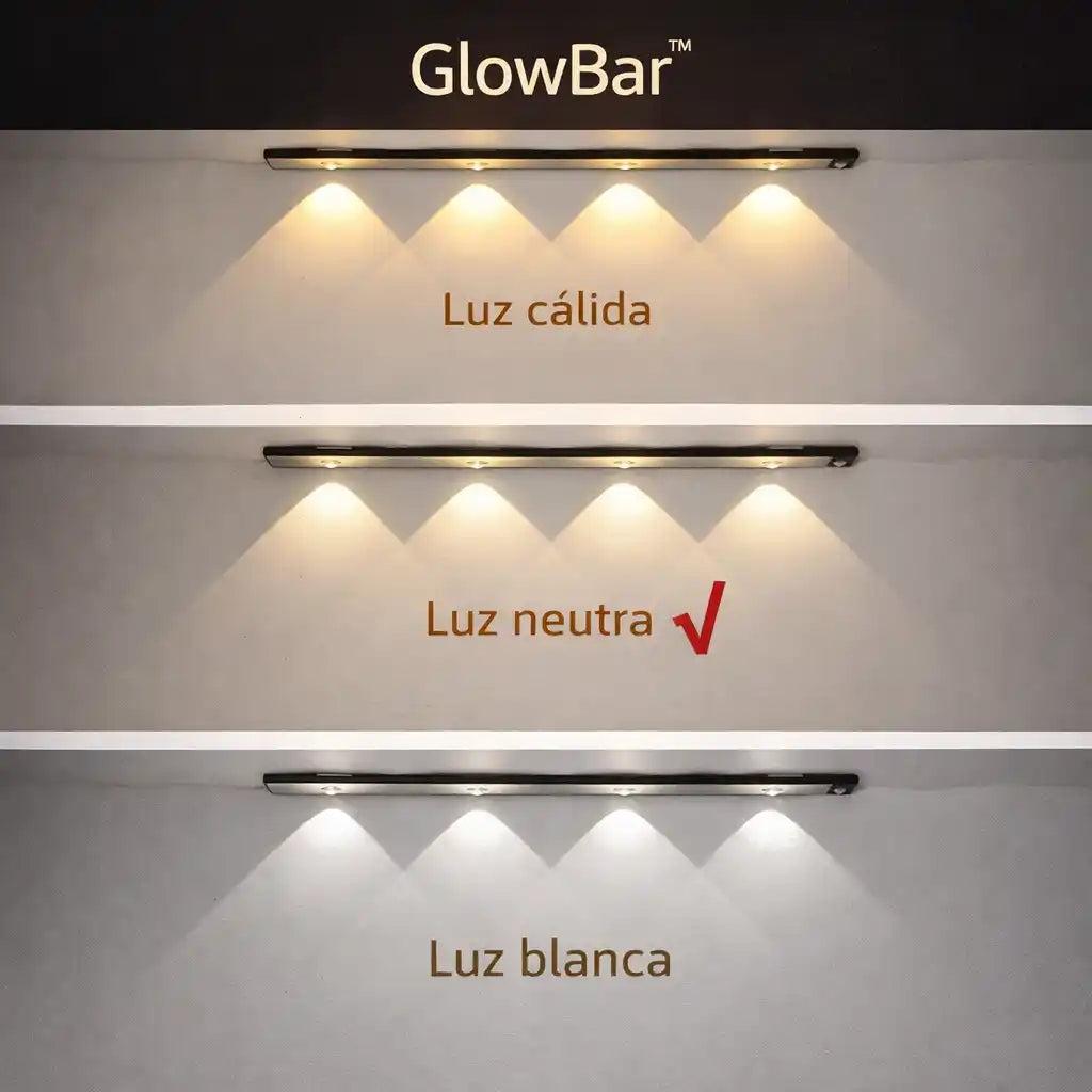 GlowBar™ Luz de Galería Inteligente 60cm – Iluminación automática