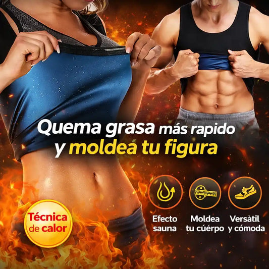 SweatMaker® – Chaleco Sauna Reductor | Moldea tu figura y potencia la sudoración