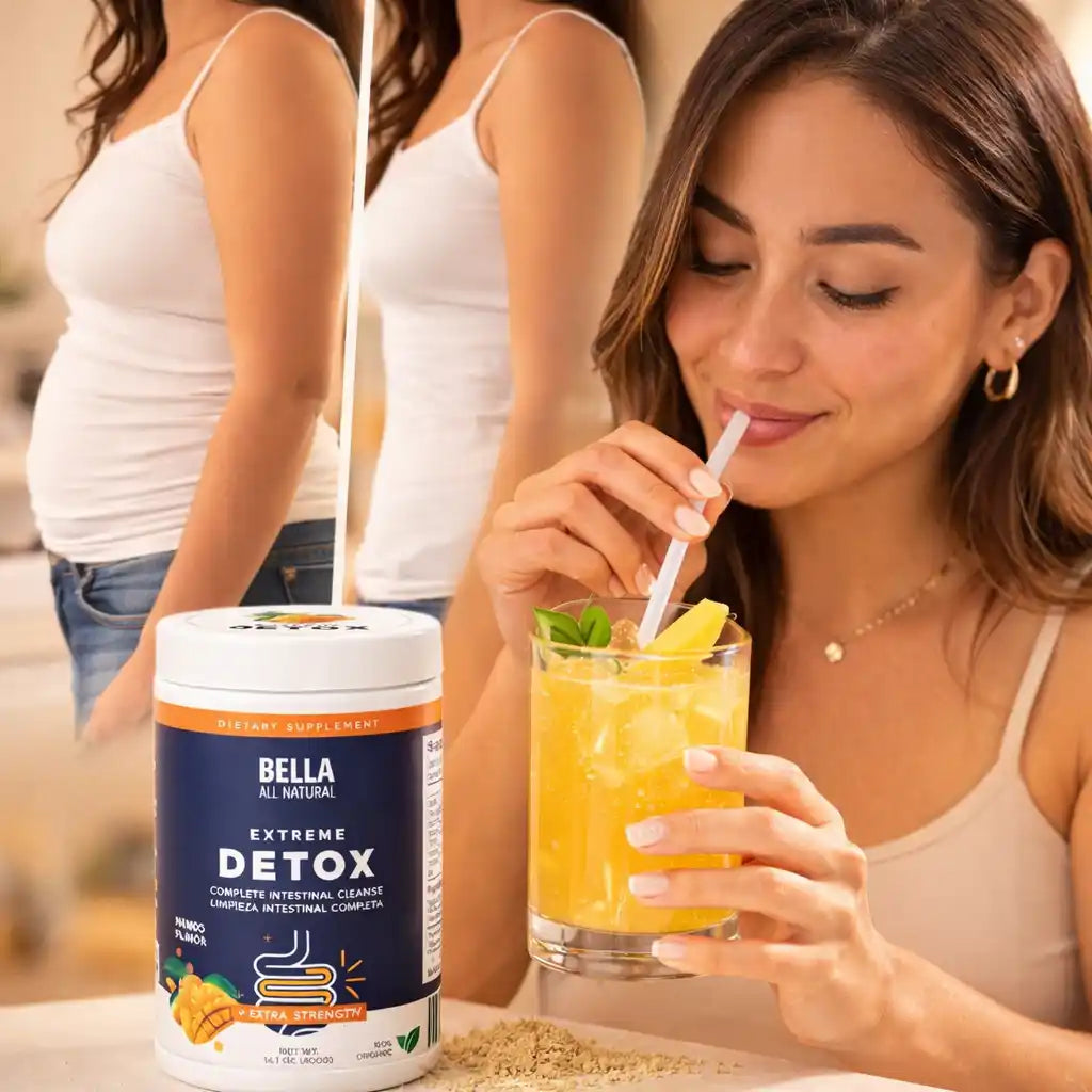 Bella All Natural™ Limpieza Digestiva Natural | para un Abdomen Más Liviano