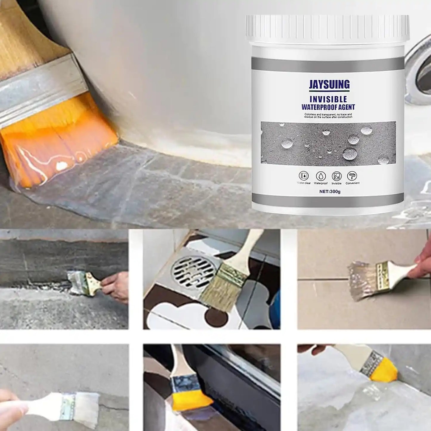 RainSeal™ – Sellador Invisible Antifiltraciones con Protección Inmediata